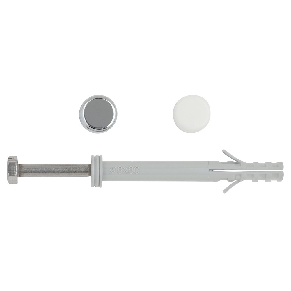 SA-IL [CP] Soportes de fijación para sanitarios. Fijación de WC y bidé con taco largo. 2 PCS x KIT
